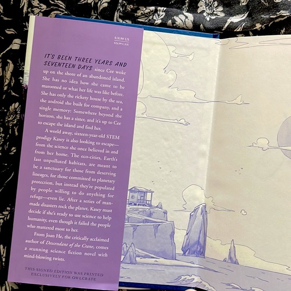 SIGNED book The Ones We’re Meant To Find by Joan He (Exclusive OwlCrate Edition) - Picture 3 of 5